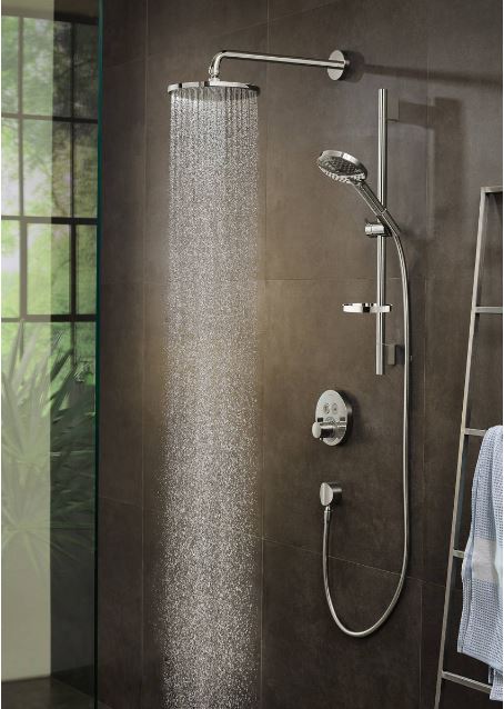 Hansgrohe Raindance S Ducha fija 240 1jet PowderRain con brazo de ducha codigo 27607000