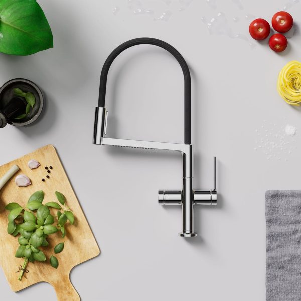 Hansgrohe Talis Select M54 PowderSpray  Mezclador monomando de cocina Semi-Pro, 3 jets codigo 72861000