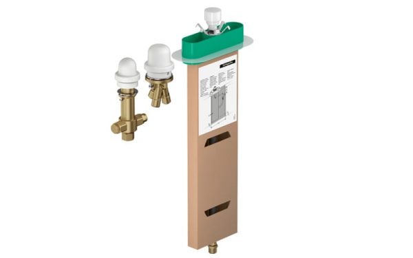 ñkjoe HansgroheSet básico para mezclador monomando de 3 agujeros para borde de bañera codigo13481180